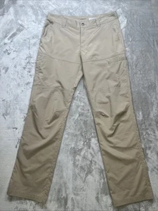 Columbia Herren Hose Omni Shade Regular Fit Khaki Wandern 38x34 Sonnenschutz - Bild 1 von 18