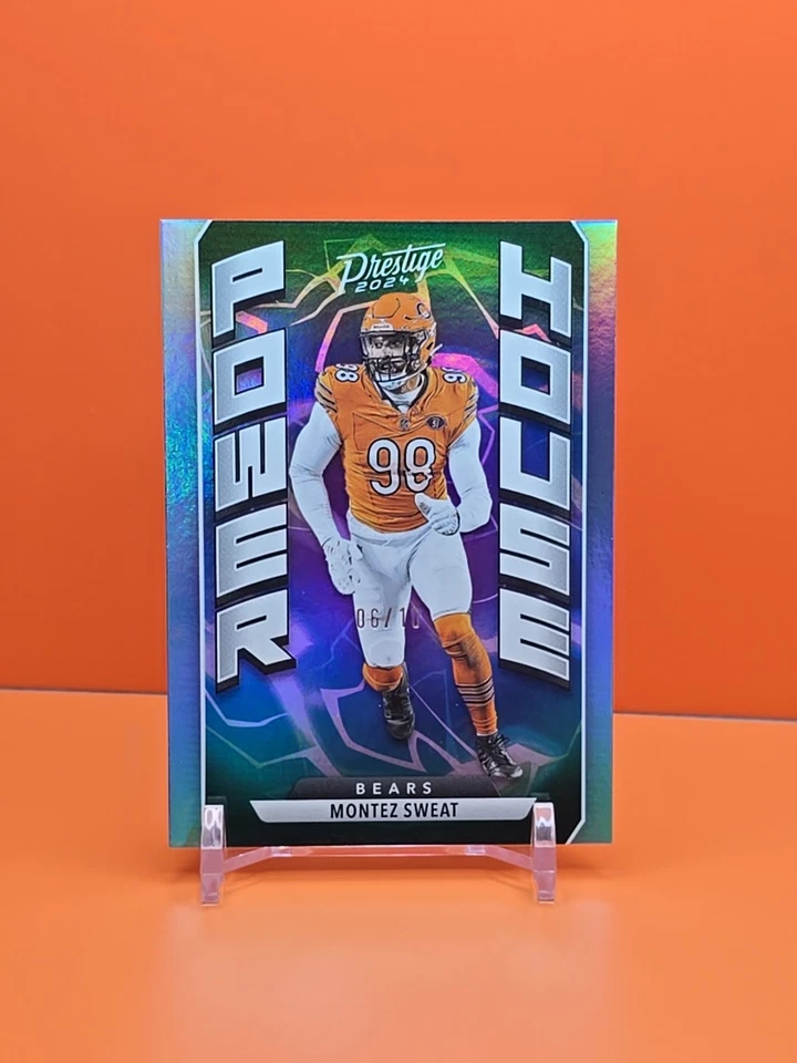 🔵🐻🟠 2024 PRESTIGE MONTEZ SWEAT #PH-MST POWER HOUSE PLATIUM XTRA POINTS 6/10  - Image 1 of 4