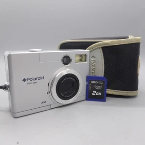 Polaroid Digital Camera PDC 4350 4.2MP Silver Tested - Picture 1 of 8