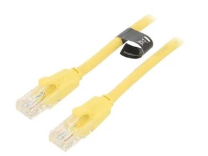 IBEYF Patch cord RJ45-Stecker,beiderseitig U/UTP 6 CCA PVC gelb 1m VENTION - Afbeelding 1 van 1