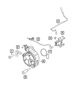 Genuine Mopar Vacuum Tube 68211259AA - Picture 1 of 3