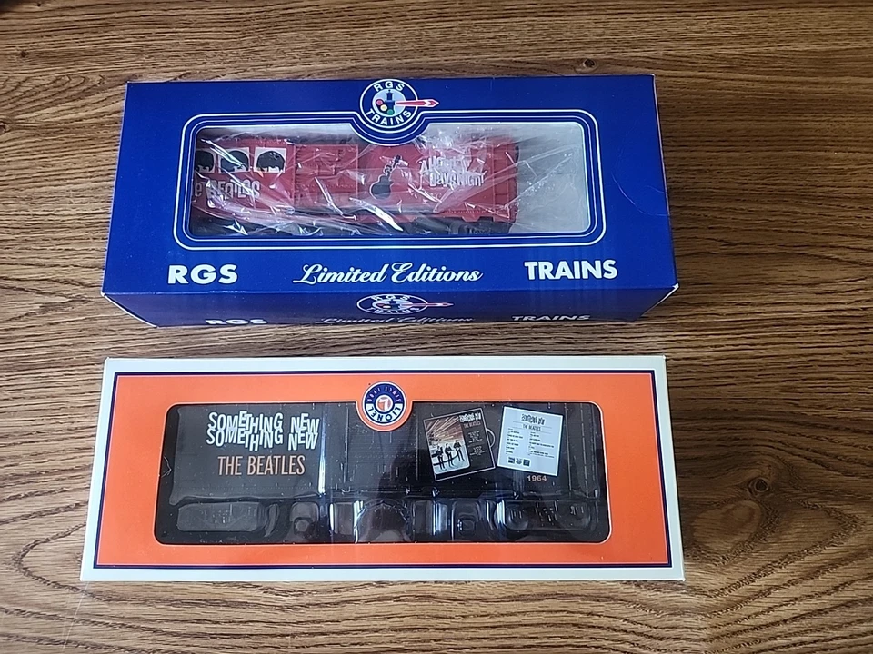 Vagones de tren The Beatles "A Hard Day's Night" 2010 en caja original como nuevos Foto 1 de 4