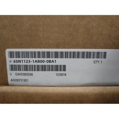 6SN1123-1AB00-0BA1 New SIEMENS SIMODRIVE Power Module 6SN1123-1AB00-0BA1 - Image 1 of 4
