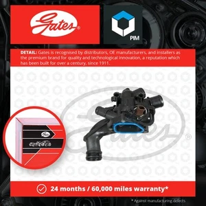 Coolant Thermostat fits CITROEN DS3 THP 1.6 10 to 15 Gates 1336Z6 9810916980 New - Picture 1 of 2