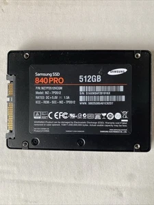 Samsung 840 Pro 512GB Internal 2.5" SSD - Photo 1/1
