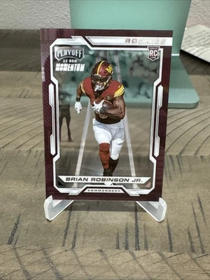 2022 Panini Chronicles -Playoff Momentum Rookies Brian Robinson Jr. #PMR-25 (RC) - Image 1 of 2
