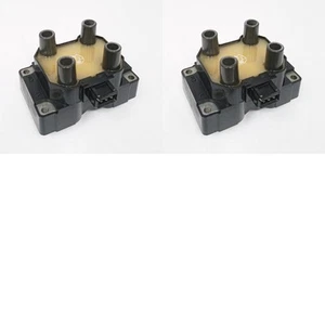 Set of 2 KIA Ignition Coil 0K011 18100 for Land Rover Kia Discovery 1995-2004 - Picture 1 of 5