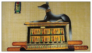 Ägyptische Magnet Sammlung. Neuware # 6. Unbenutzt. Kleine Größe 2" x 3,4" - Bild 1 von 1