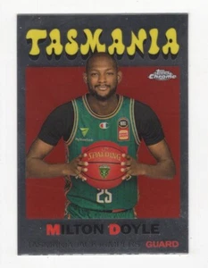 2023/24 TOPPS CHROME NBL BASKETBALL THROWBACK MILTON DOYLE TASMANIA JACKJUMPERS - Picture 1 of 1