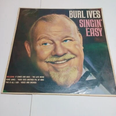 Vintage - Burl Ives - Singin' Easy - Vinyl LP Record - Decca - Image 1 of 4