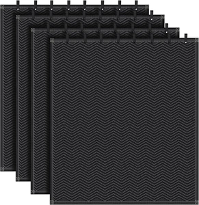 4 Pcs Soundproof Blanket Sound Dampening Blanket with Grommet Outdoor Noise Barr - Picture 1 of 7