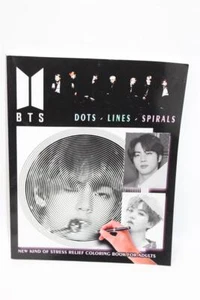 BTS Dots Lines Spirals New kind of stress relief coloring book for adults (L) - Bild 1 von 2