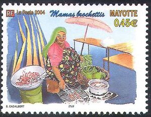 Mayotte 2004 Street Food Vendors/Eating/Cooking/Animation/Business 1v (n42707)