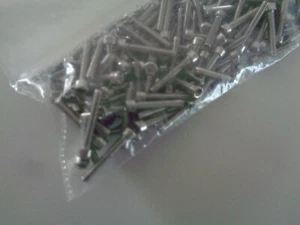 Tornillos de cabeza de zócalo de acero inoxidable #0-80 x .375 de largo - 50 piezas nuevos - Imagen 1 de 1