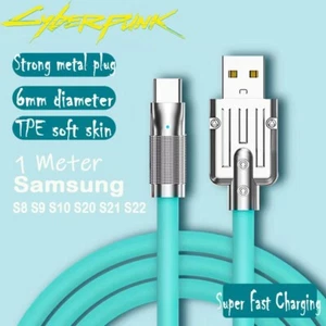 1 M Fast Charger For Samsung S8 S9 S10 S22 S21 S22 Type C USB-C Charging Cable A - Picture 1 of 7