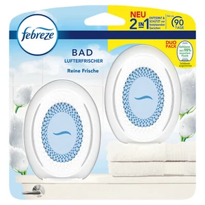 1  Duo Pack Febreze Lufterfrischer Reine Frische Bad u. WC Raumduft Duftspender - Bild 1 von 2