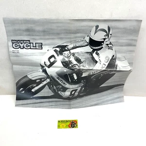 PÓSTER CICLO MODERNO VINTAGE NIXON REX STATEN 125 YAMAHA MX 2 CARAS - Imagen 1 de 2