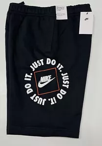 Nike Sportswear JDI Boys Fleece Shorts. DQ3380-010 Sizes LARGE - Picture 1 of 10