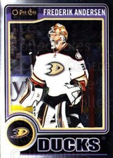 2014-15 O-Pee-Chee Platinum #135 Frederik Andersen