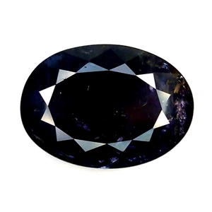 24,45 CTS PIEDRAS PRECIOSAS SUELTAS IOLITA NATURAL CORTE OVALADO VIOLETA - Imagen 1 de 3