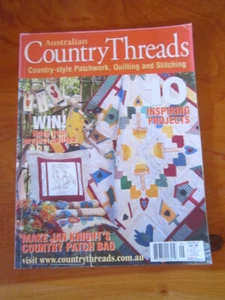 MAGAZINE AUSTRALIAN COUNTRY THREADS VOL. 3. NO. 12 GREAT ** MUST SEE - Picture 1 of 2