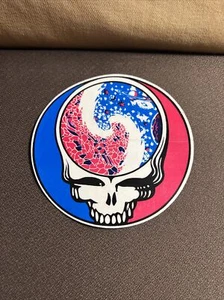 Pegatina de colección Greatful Dead Psychedelic Galaxy Swirl rara de 5” años 90’s - Imagen 1 de 2