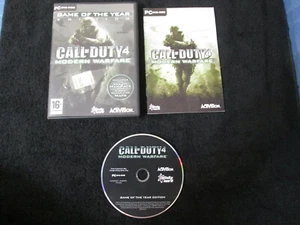 PC : CALL OF DUTY 4 : MODERN WARFARE - GAME OF THE YEAR EDITION - Completo, ITA - Imagen 1 de 2