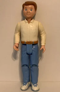 Vintage Fisher Price Loving Family Dream Dollhouse 6” Male Doll Dad Father 1993 - Picture 1 of 8