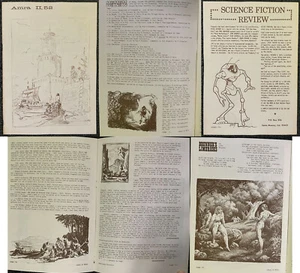 AMRA 1970 v2n52 Sword & Sorcery FANZINE Roy Krenkel Tim Kirk JOHN BRUNNER Norse! - Imagen 1 de 6