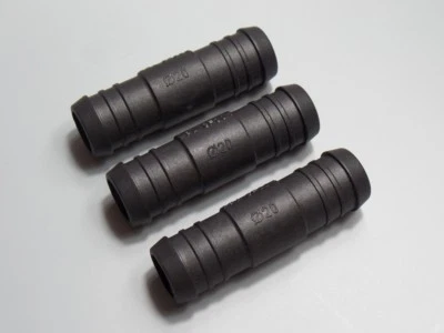 3X ROHR VERBINDUNG KÜHLWASSERSCHLAUCH VERBINDER SCHLAUCHVERBINDER 20 X 20 MM - Bild 1 von 2