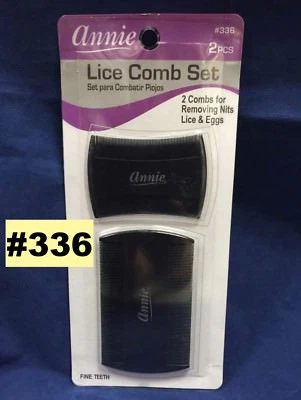 ANNIE LICE COMB  SET 2 PCS   ITEM #336 (SET PARA COMBATIR PIOJOS) - Image 1 of 4