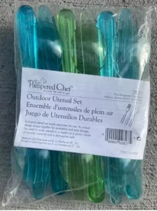 * NEW * Pampered Chef Outdoor Utensil Set - Picture 1 of 2