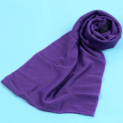 3 Pcs ICE Cooling Towel Neck Wrap Sport Running Workout Yoga Chilly Sweat Towels - Image 1 of 4