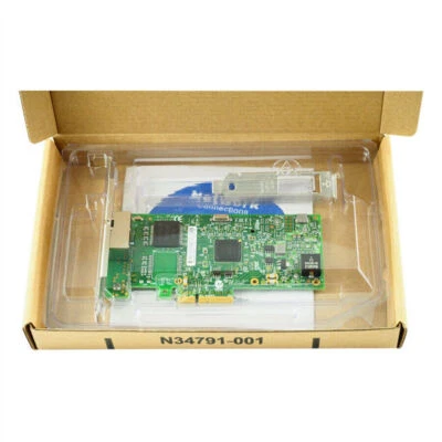 Network Interface Card Adapter 10/100/1000Mbps For I350-T2V2 PCI-Ex4 Dual Port - Image 1 of 4