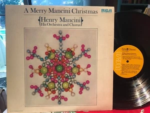 A MERRY MANCINI CHRISTMAS Henry Mancini RCA ANL1-1928 NM/EXC - Picture 1 of 2