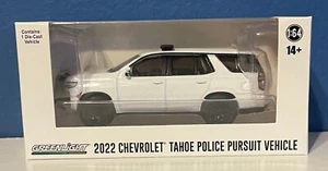 Greenlight Blank 2022 Chevrolet Tahoe Police Pursuit 1/64 Scale - Picture 1 of 2