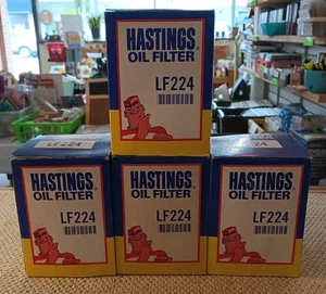 4 Count - LF224 Hastings Oil Filter Lot - Picture 1 of 11