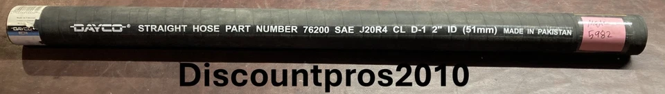 Manguera de refrigerante de radiador Dayco 76200 Ford GMC Mack Volvo Cadillac Chevy 1957-2008 Foto 1 de 1