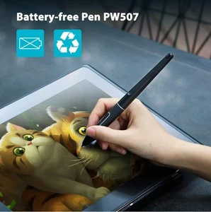 HUION PW507 Battery-free digital Stylus for HUION KAMVAS Pro 13/Pro 12/Pro 16 - Picture 1 of 3