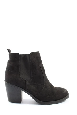 H&M Botas deslizantes Mujeres Botines Talla EU 38 negro look casual - Imagen 1 de 4