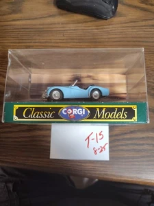 D737 Triumph TR3A Open Top Classic Corgi Models - Picture 1 of 7