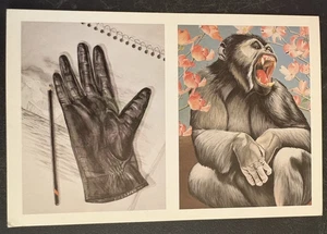 Kunst Postkarte Raum des Geistes Thomas Broadbent Emily Roz Smith Galerie Einladung - Bild 1 von 2