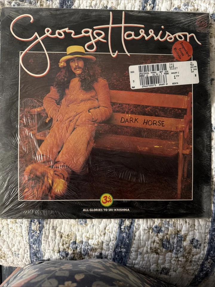 George Harrison Dark Horse LP Vinyl Record Album FIRST PRESS MINT CONDITION - Image 1 of 2