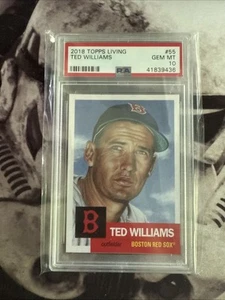 2018 Topps Living #55 Ted Williams PSA 10 - Picture 1 of 2