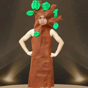 Tree Children Costume Decorative suits for Halloween Fancy Dress Performance - Picture 1 of 6
