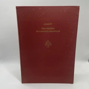 Foraminiferes De L’Amérique Méridionale Alcide  French language Rare 1972 - Picture 1 of 11