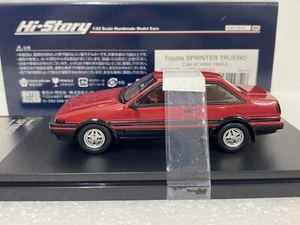 po HI STORY Toyota AE86 Sprinter Trueno GT Apex HS452RE JDM 1:43 scale model car - Picture 1 of 11