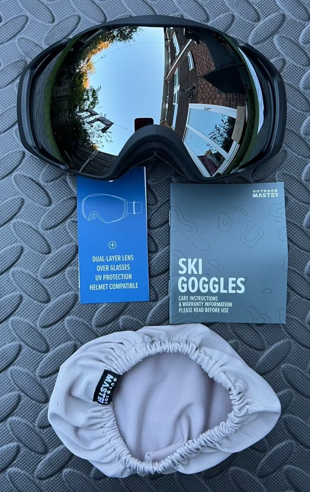 1794/4093Unisex Ski Goggles Snowboard dual Lens UV Protection Helmet Compatible - Image 1 of 4