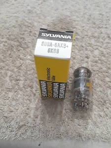 NOS Sylvania 6U8A / 6AX8 / 6KD8 Vacuum tube - Picture 1 of 6