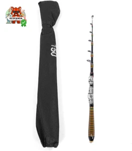 Canna Da Pesca, Canna Da Pesca Telescopica in Carbonio Canna Da Mare Accessori p - Foto 1 di 8